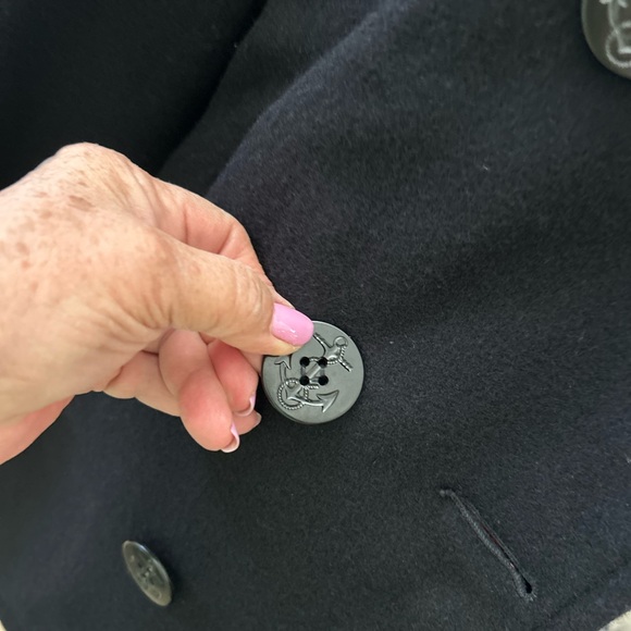 Classic Woolrich Navy Vintage Peacoat - Picture 7 of 9